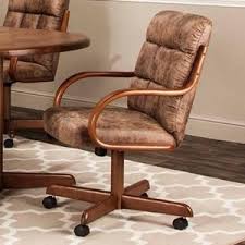 They also have a tilt mechanism to support your weight while making sure that your posture is arm chair a cool swivel and tilted dining chair with a frame of grey metal. Cramco Inc Cramco Motion Marlin D8454 08 07 Tilt Swivel Dining Chair With Casters Corner Furniture Dining Chair With Casters