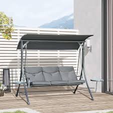 Outsunny 3 Seat Outdoor Swing Chair