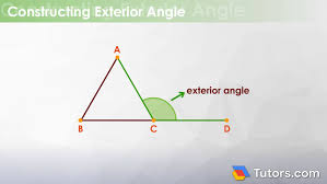exterior angle theorem formula exles