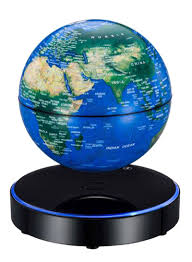 Shop Generic Magnetic Levitating World Map Globe With Led Light Base Blue Black 6 Inch Online In Dubai Abu Dhabi And All Uae