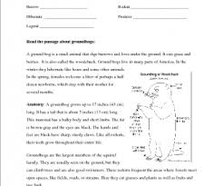 The student cuts out the pages, staples them together. 5 Free Groundhog Day Worksheets