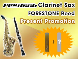 Playtech Clarinet Sax Forestone Reed