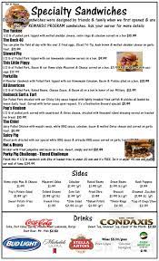 menus in rockledge florida