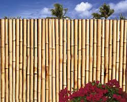 bamboo fence 8 ft sections commercial