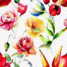 Flower Watercolor Painting Fl
