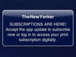 The new yorker is already available on the ipad, and now you can read it on your iphone, too. Time Inc On Ipad Subscriptions In The App Store We Have Chosen Not To Do That Ad Age