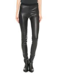 Performing a standard cleaning download article. Acne Studios Clean Leather Pants Black Lyst