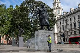 vandals who target public monuments in