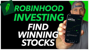 how to find stocks on robinhood app