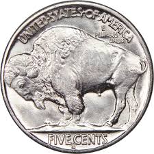 1936 S 5c Ms Buffalo Five Cents Ngc