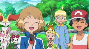 Pokemon XYZ anime episode 22 Serena and Satoshi / Ash. Serena looks so  KAWAII!!! <3 | Pokemon characters, Pokemon kalos, Pokemon