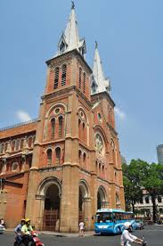Vương cung thánh đường chính tòa đức bà sài gòn or nhà thờ đức bà sài gòn; Structurae En Saigon Notre Dame Cathedral Basilica