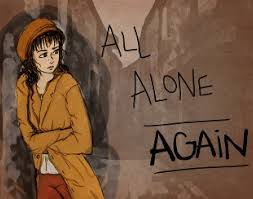 all alone again eponine les mis
