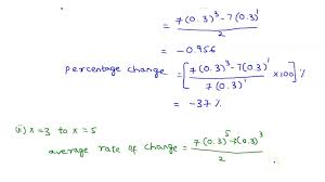 calculate the percene change