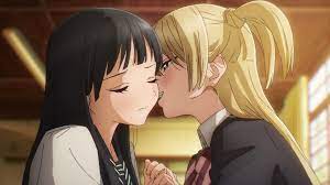 Japanese anime lesbian