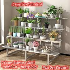 Stainless Steel Pots Plant Stand