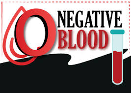 o negative blood