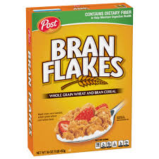 post bran flakes cereal made with
