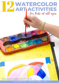 12 Watercolor Art Ideas For Kids With