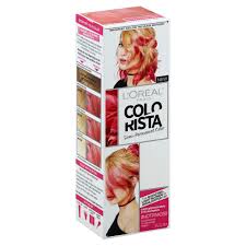 It's going to depend on the brand and type of dye you used, and the health of your hair. L Oreal Paris Colorista Hair Color Semi Permanent Hot Pink Shop Hair Color At H E B