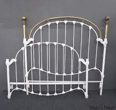 Vintage French Shabby Chic Cast Iron
