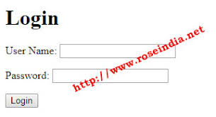 how to create simple html login page
