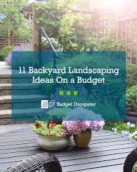 backyard landscaping ideas on a budget