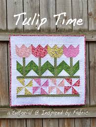 Tutorial Tulip Time Wall Hanging