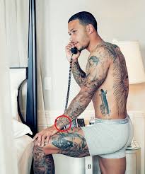 Born 13 february 1994), also known simply as memphis, is a dutch professional footballer who plays as a forward for ligue 1 club lyon and the. Memphis Depay S 47 Tattoos Their Meanings Body Art Guru