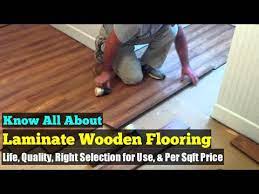 laminate wooden flooring in india per