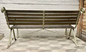 Vintage Traditional Garden Bench For