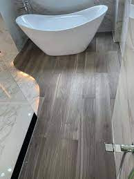 toilet renovation flooring design