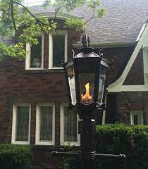give your home exterior the gas light