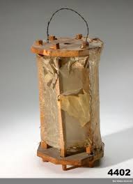 Wood And Rawhide Lantern From Sweden This Is Not Viking It