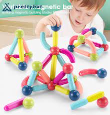 Bộ đồ chơi khối xếp hình nam châm DIY vui nhộn dành cho bé - Đồ Chơi toán  học