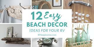 12 beach themed rv decor ideas rv