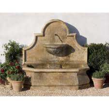 Andalusia Fountain Outdoor Planters Set