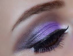 purple smokey eye makeup tutorial