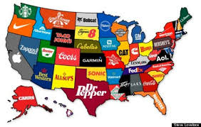 The United States Of Corporate America Illustrated In 1