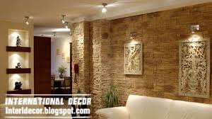 Stone Walls Interior Wall Tiles Design
