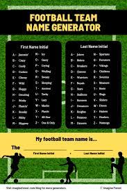 football team name generator 1 000