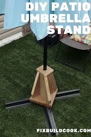 Diy Freestanding Patio Umbrella Stand