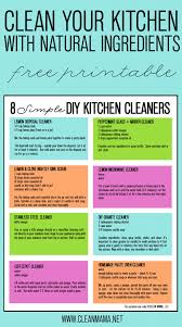 8 simple diy kitchen cleaners free