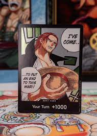 Official One Piece Card Game English Version on X: "[PARAMOUNT WAR OP-02]  Hello ONE PIECE Pirates! Experience everything PARAMOUNT WAR has to offer!  Take a look at the OP-02 exclusive Shanks DON!!