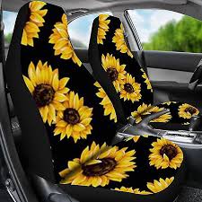 Sunflower Car Steering Wheel Cover