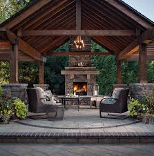 Inspiration Outdoor Fireplace Designs
