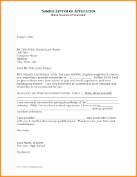 Example Appeal Letter For High School Admission Cover Letter