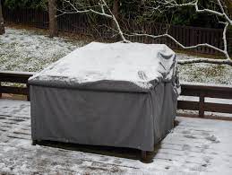 Outdoor Furniture During Winter