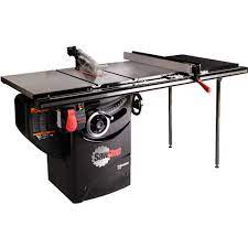 sawstop pcs31230 tgp236 220 volt 36 inch professional t glide cabinet table saw