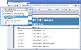 asp net crystal reports viewer toolbar